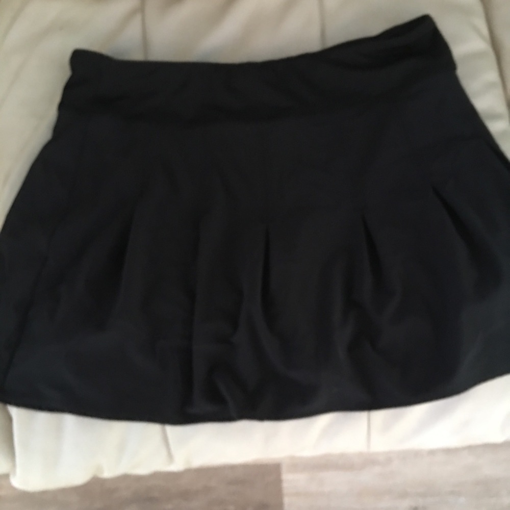 Athleta black skort